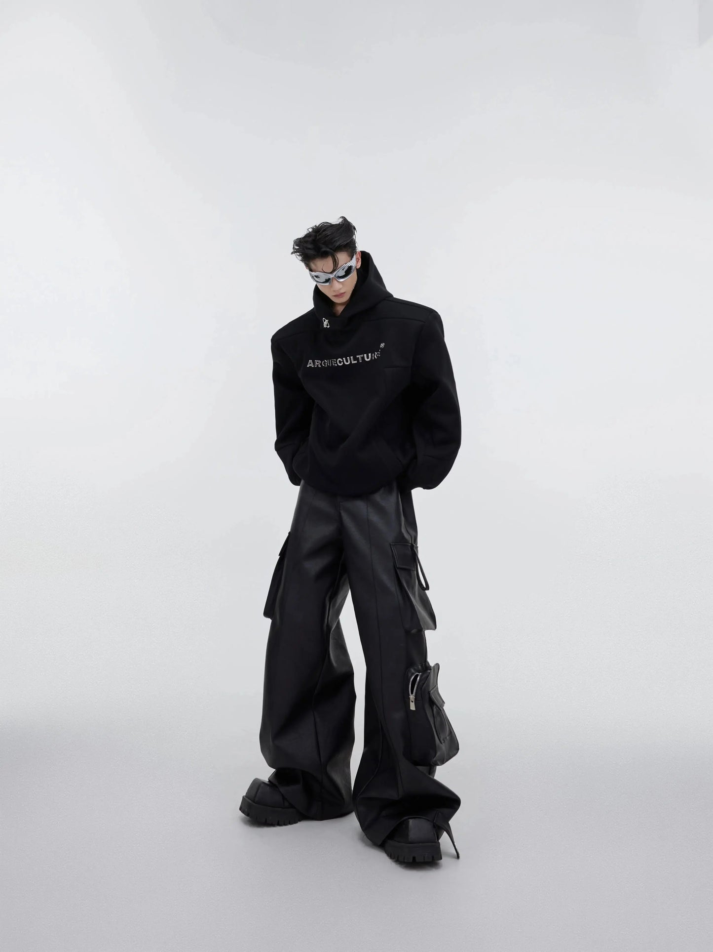 Metal Three-dimensional Print Hoodie-ArguE CulturE