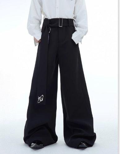 Ribbon Metal Embellished Pants-ArguE CulturE