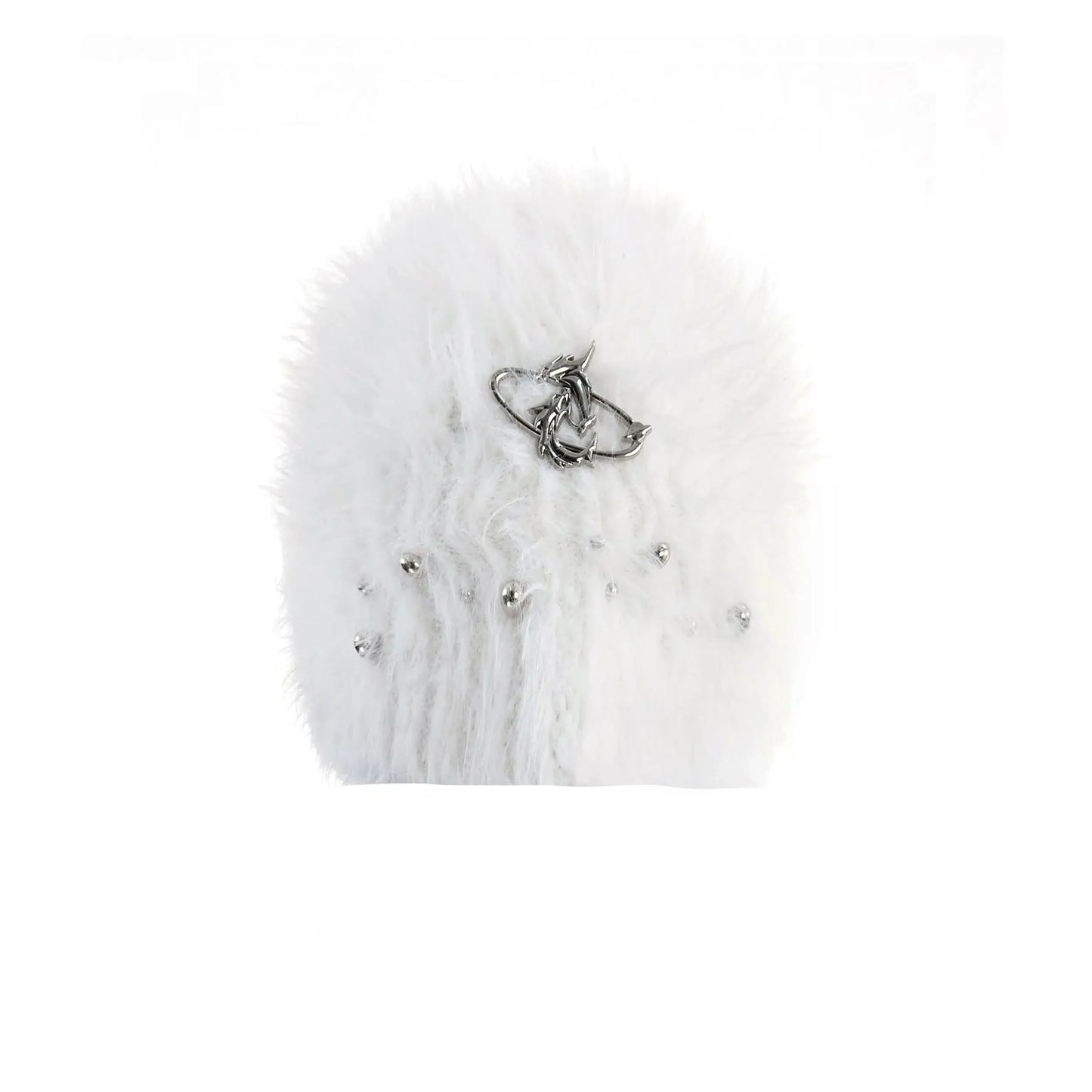 Faux Fur Hat with Pearls-ArguE CulturE