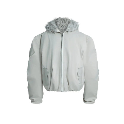 Insulated Jacket with Faux Fur Trim-ArguE CulturE