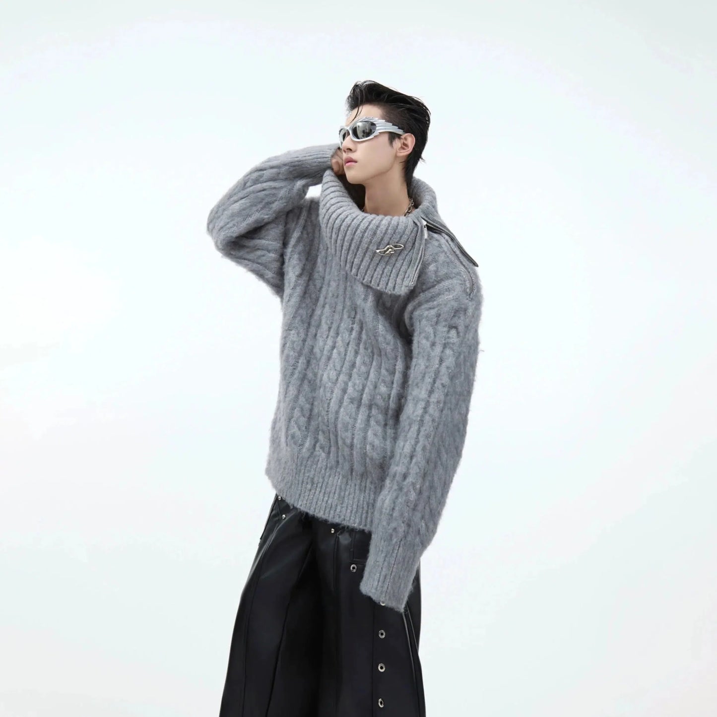 Knitted Turtleneck Sweater-ArguE CulturE