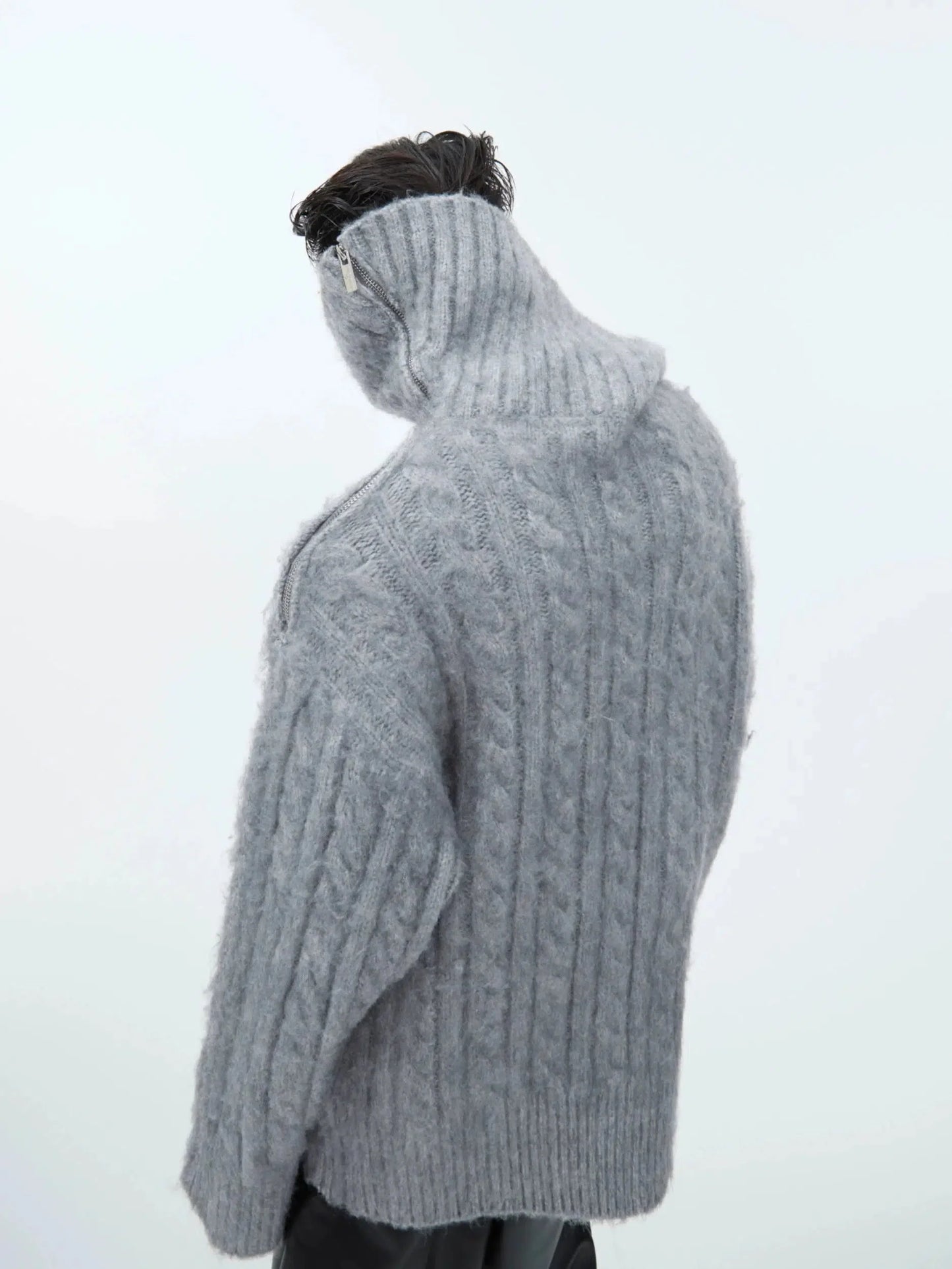 Knitted Turtleneck Sweater-ArguE CulturE