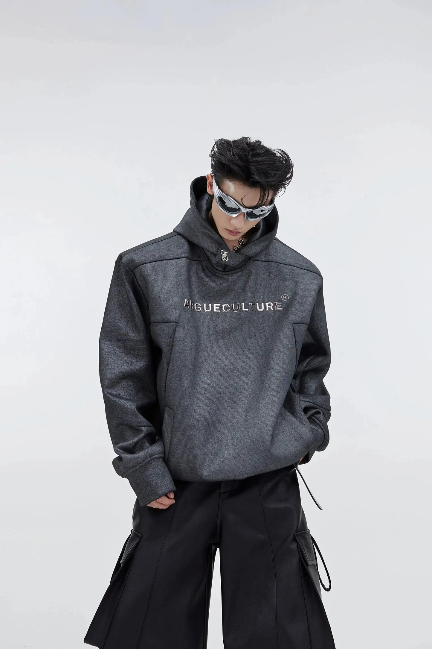 Metal Three-dimensional Print Hoodie-ArguE CulturE