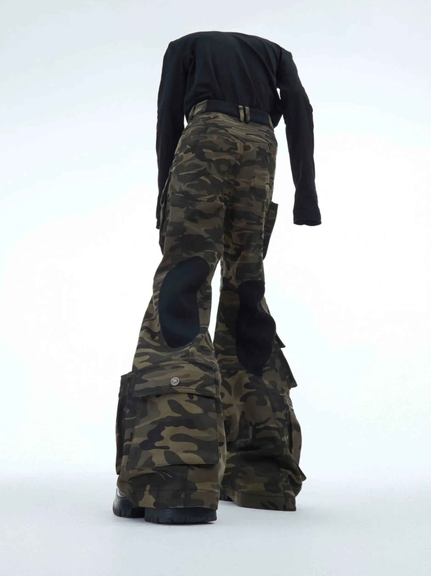 Camouflage Multi-Pocket Cargo Pants-ArguE CulturE