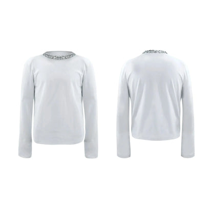 Diamond Design Long-Sleeve Pullover-ArguE CulturE