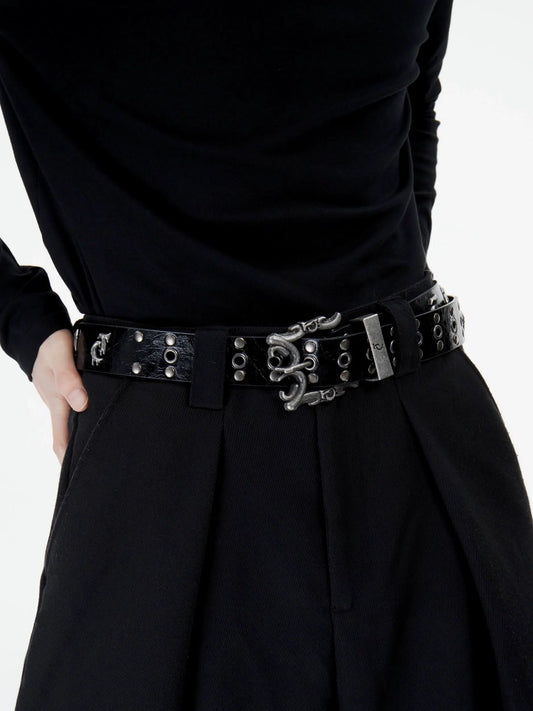 Heavy Metal Rivet Punk Belt for Pants-ArguE CulturE