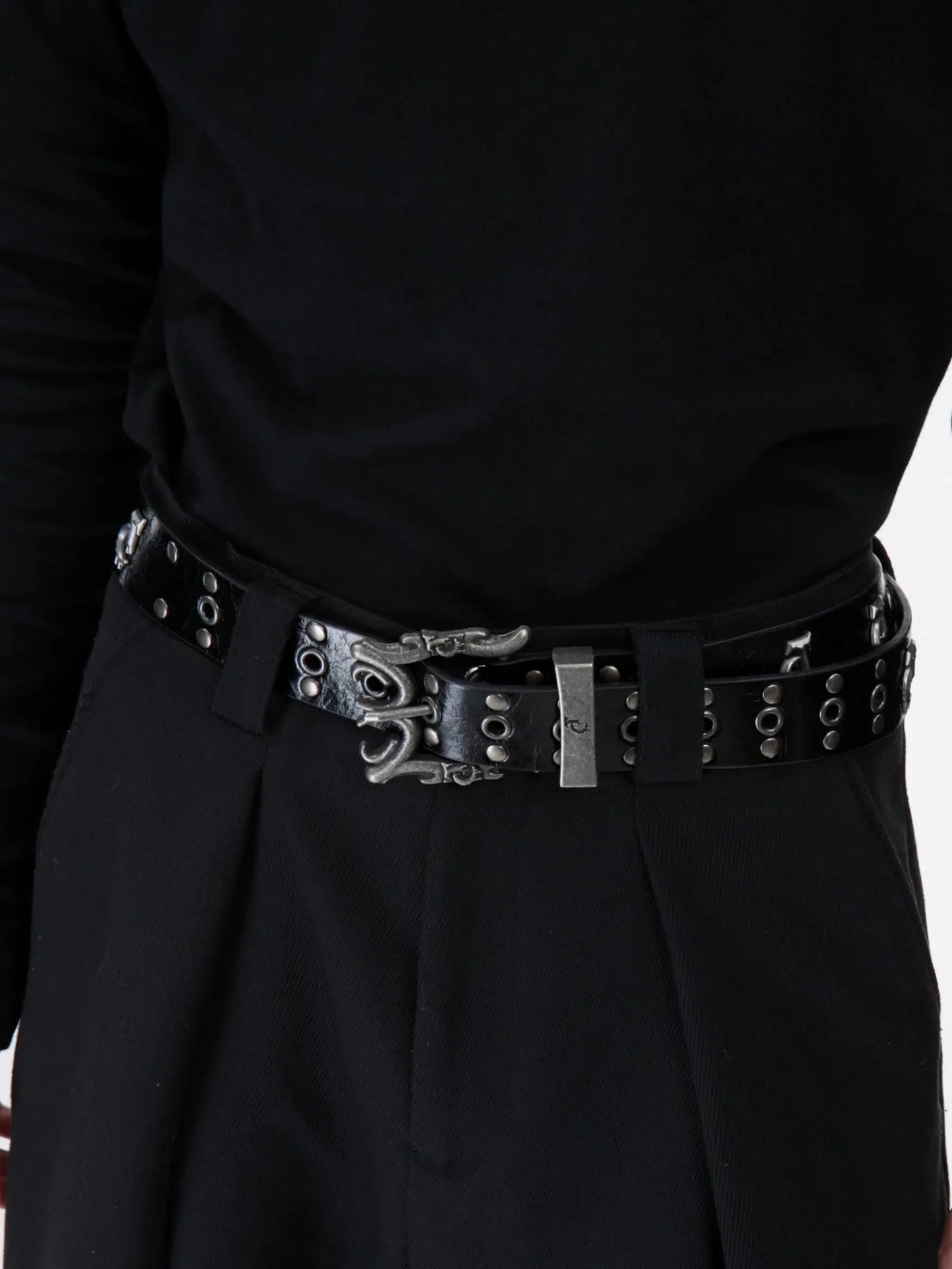 Heavy Metal Rivet Punk Belt for Pants-ArguE CulturE